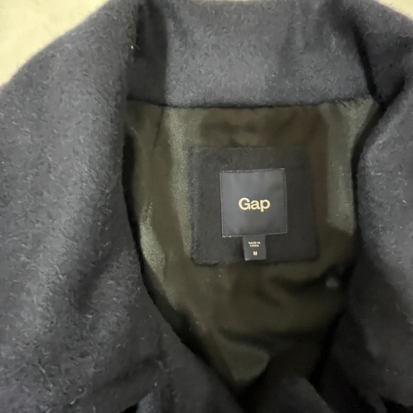 GAP Womens Double Breasted Pea Coat Navy Size Medium - Picture 10 of 14